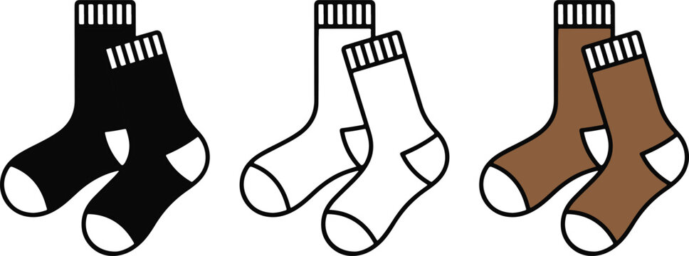 socks vector icon