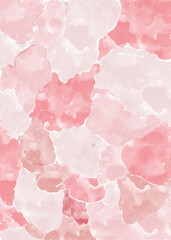 Watercolor pink abstract hand drawn card premade hand painted background PNG for poster, card, invitation template