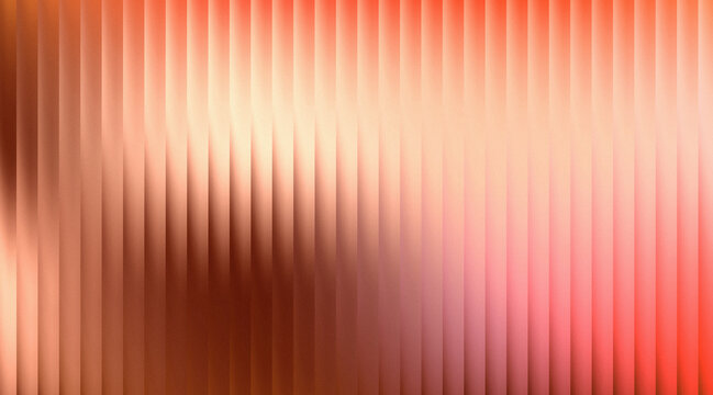Warm peach and coral gradient with vertical ridges creating an elegant abstract background design