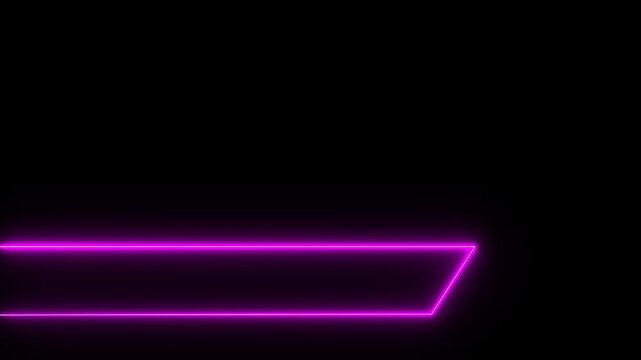 Lower third animation with black screen. Breaking News - Lower third live breaking news screen and seamless looping ticker with blank text boxes.