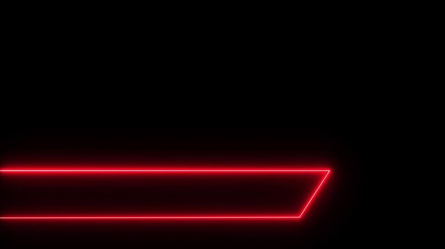 Lower third animation with black screen. Breaking News - Lower third live breaking news screen and seamless looping ticker with blank text boxes.