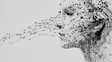 Innovative technology art installation digital exhibition graphic design virtual environment abstract viewpoint futuristic concept