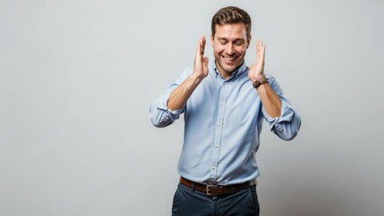 Playful expressions: dynamic emotional shifts captured in a lighthearted sequence