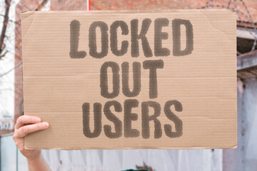 "Locked Out Users" Accounts become unreachable without warning. LOCKOUT.ACCESS.ACCOUNT.LOGIN.ISSUE. © AndriiKoval