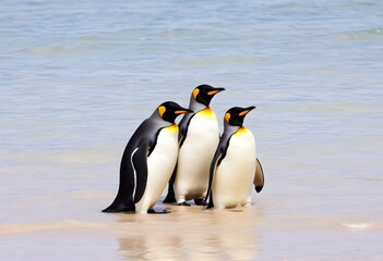 A view of Penguins on the Ice