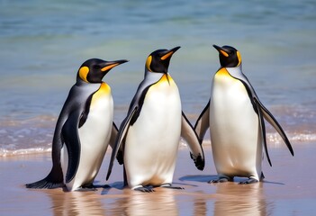 A view of Penguins on the Ice