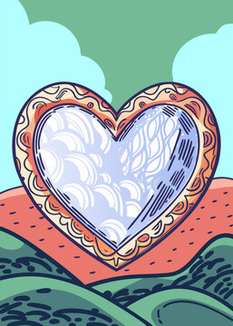 Love Symbol With Rose Gold Accent