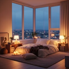 interior of a bedroom