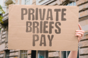 "Private Briefs Pay" Closed updates yield gains. BRIEFINGS. INSIDERS. ILLEGAL. PROFITS. ACCESS.