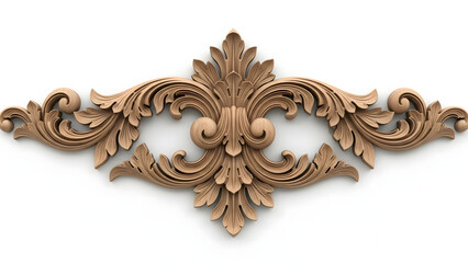 Elegant Ornament: A finely detailed ornamental design, exhibiting intricate patterns and exquisite craftsmanship.