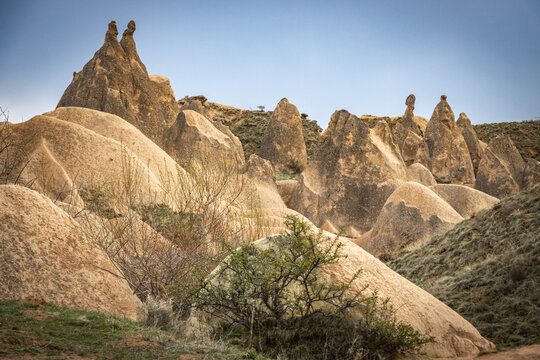 devrent valley, valley of imagination, cappadocia, chimneys, fairy chimneys, rock formations, hiking, outdoor, turkey, turkiye