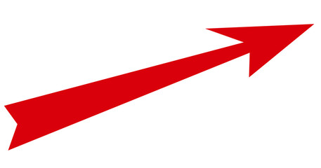 Red Right Arrow Icon &ndash; Forward Next Direction Vector