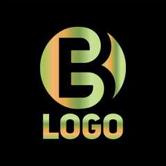 Obraz premium Logo design featuring initial letter B and E in a circle Vector