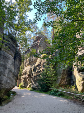 Rock town in the Czech Republic &ndash; Adrspach, Rocks