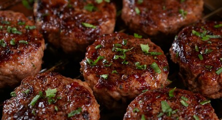 Circular Forms with Glossy Texture and Green Accents. A Study in Round Compositions.