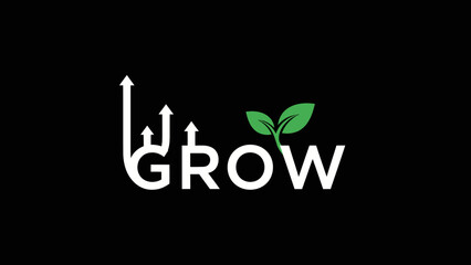 Conceptual graphic symbolizing business advancement and organic development through innovative