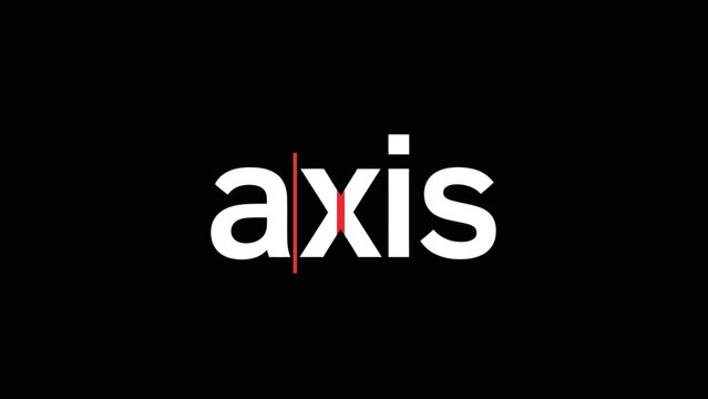 clean white typography for axis with a red vertical line cutting through the middle