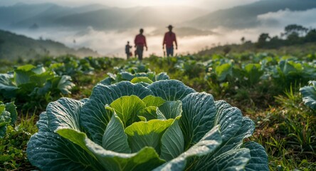 Verdant Fields at Dawn, Hues of Green and Glimmers of Golden Light, Textures of Dew.