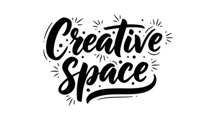 Inspiring Typography Design Celebrating Creativity and Imaginative Spaces