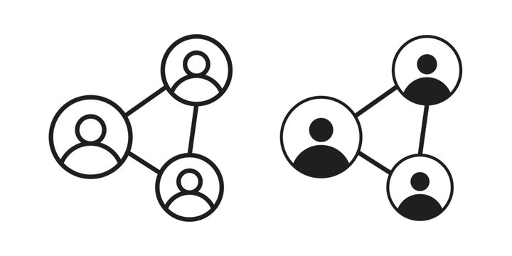 Social network icons sign vectors. suitable for web, app, infographic, etc
