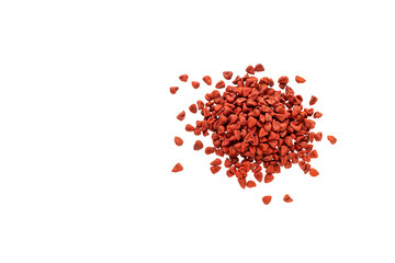 Organic, dried, raw, red Bixa Orellana seeds - Achiote.