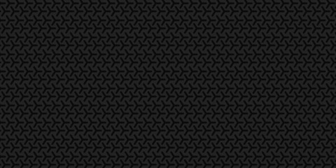 Dark geometric seamless pattern background with repeating abstract shapes and modern texture