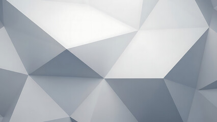 Modern abstract geometric background featuring a 3d triangle pattern and diamond mosaic shapes in a digital origami vector illustration style for a business banner template or wallpaper design