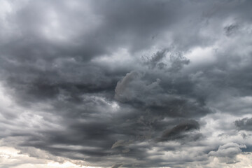 Summer storm clouds