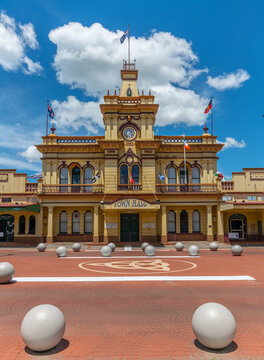 The historic town hall in Glen Innes in northern New South Wales
