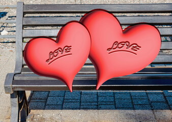 Due cuori e una panchina 