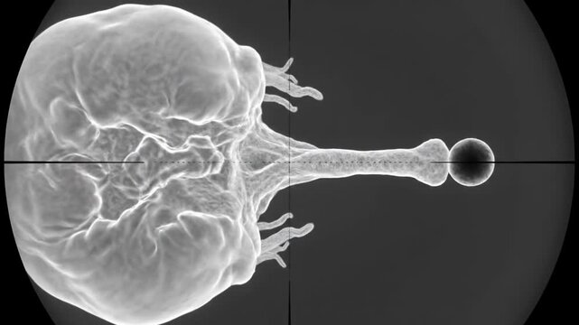 Scanning Electron Microscope Texture of Macrophage Cell