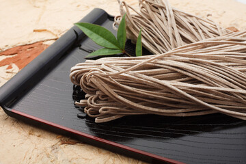 年越しそば　　スタジオ撮影