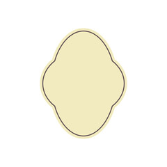 Vintage Badge Label Frame