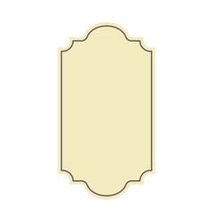 Vintage Badge Label Frame