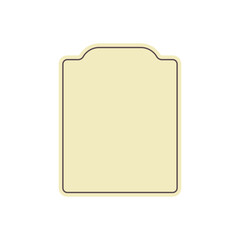 Vintage Badge Label Frame