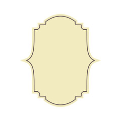 Vintage Badge Label Frame