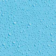 Abstract light blue background with water droplets texture
