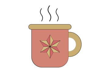 cup of coffee with steam