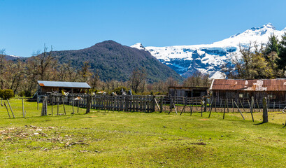 On the Road, Cerro Tronador, Bariloche, Rio Negro Province, Patagonia, Argentina
