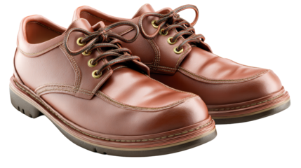Classic mens brown leather oxford shoes with detailed stitching and laces for formal wear and sophisticated casual looks