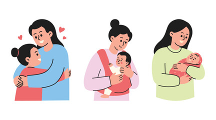 Mother and Child for Parenting Concept