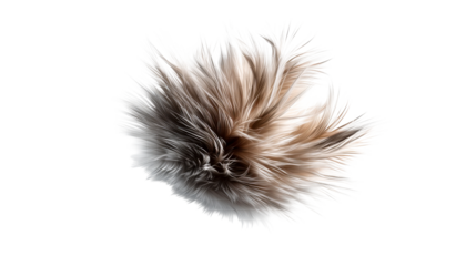 Dynamic fluffy brown and white fur texture creating a soft abstract visual suitable for textile product promotion, cosmetic packaging, and modern digital media campaigns.