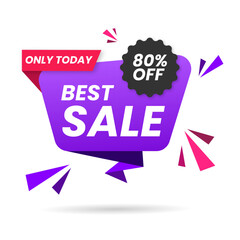 New sale banner colorful gradient