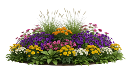 Beautiful flower arrangement with variety of colors and greenery