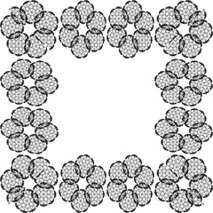 Abstract Mandala Vector Art, Stencil Mandala Design, Monochrome Mandala Vector, Geometric Mandala Illustration, Minimal Mandala Artwork, Decorative Mandala Vector, Modern Mandala Stencil Art, Symmetri