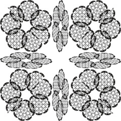 Abstract Mandala Vector Art, Stencil Mandala Design, Monochrome Mandala Vector, Geometric Mandala Illustration, Minimal Mandala Artwork, Decorative Mandala Vector, Modern Mandala Stencil Art, Symmetri