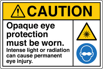 Obraz premium Safety Sign Marking Label Man...