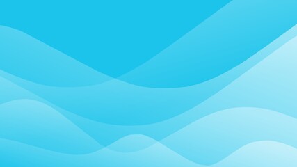 Soft light blue abstract background with flowing translucent waves and clean gradients for serene professional digital designs.