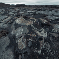 volcanic crater in lanzarote