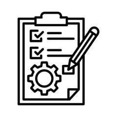 Fototapeta premium Project icon